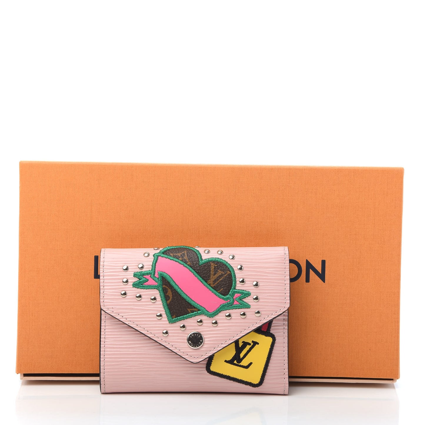 Epi Victorine Stories Wallet Rose Ballerine