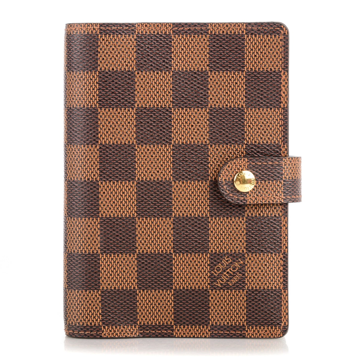 Damier Ebene Small Ring Agenda Cover