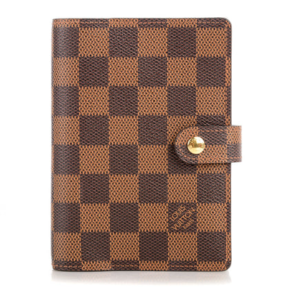 Louis Vuitton Damier Ebene Small Ring Agenda Cover 1 of 7