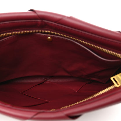 Bottega Veneta Nappa Maxi Blown Up Intrecciato Pouch Clutch Bordeaux 5 of 6