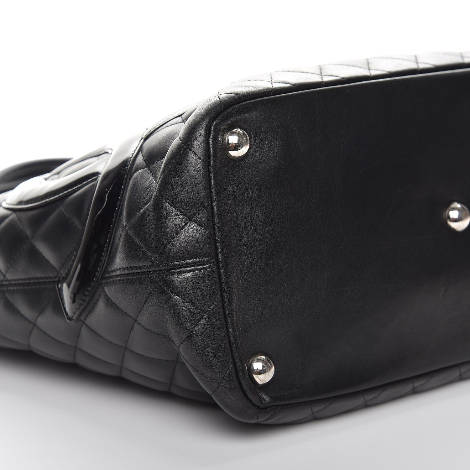 Chanel Calfskin Quilted Large Cambon Tote Black 10 of 14