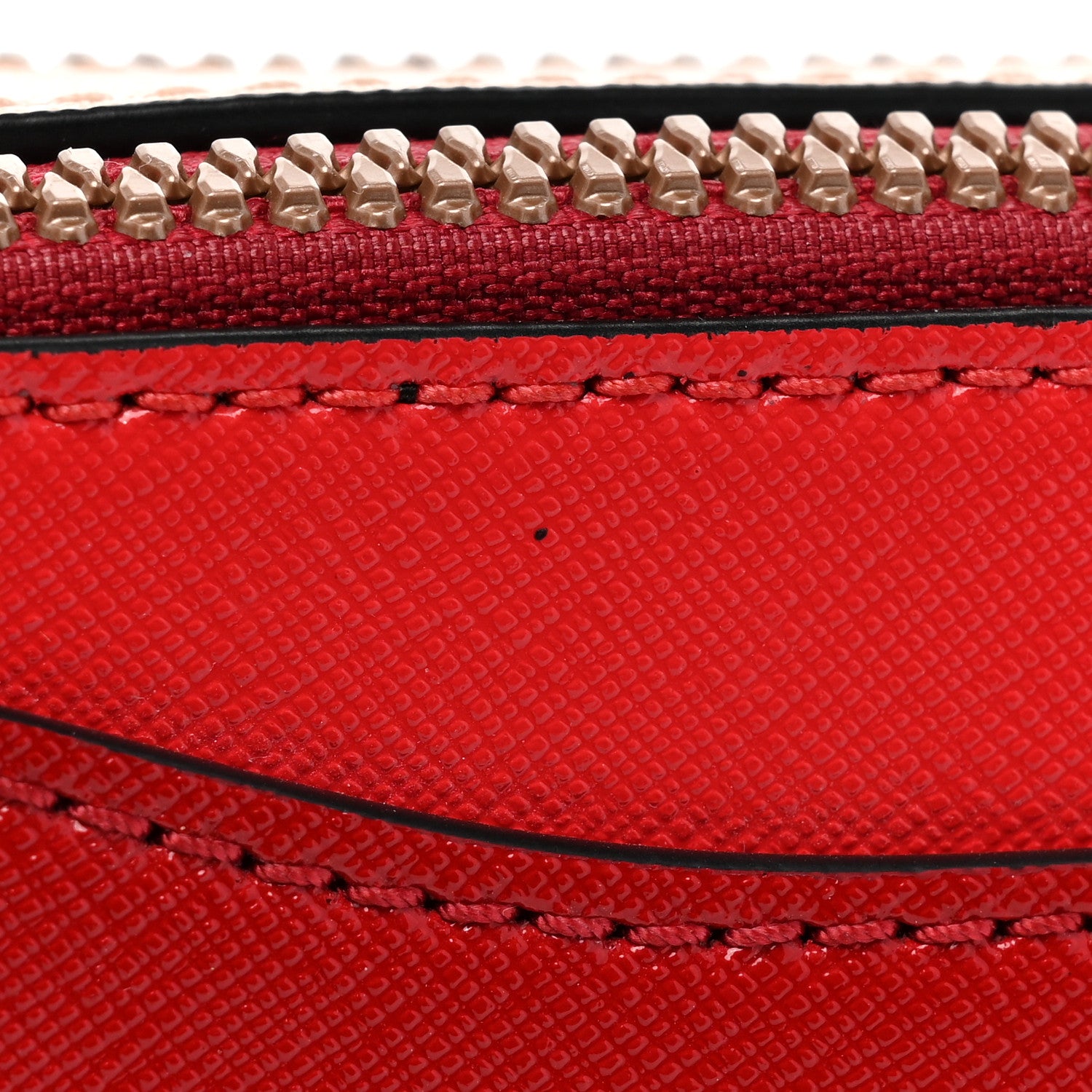 Marc Jacobs Saffiano Small Snapshot Camera Bag Red Beige 12 of 14