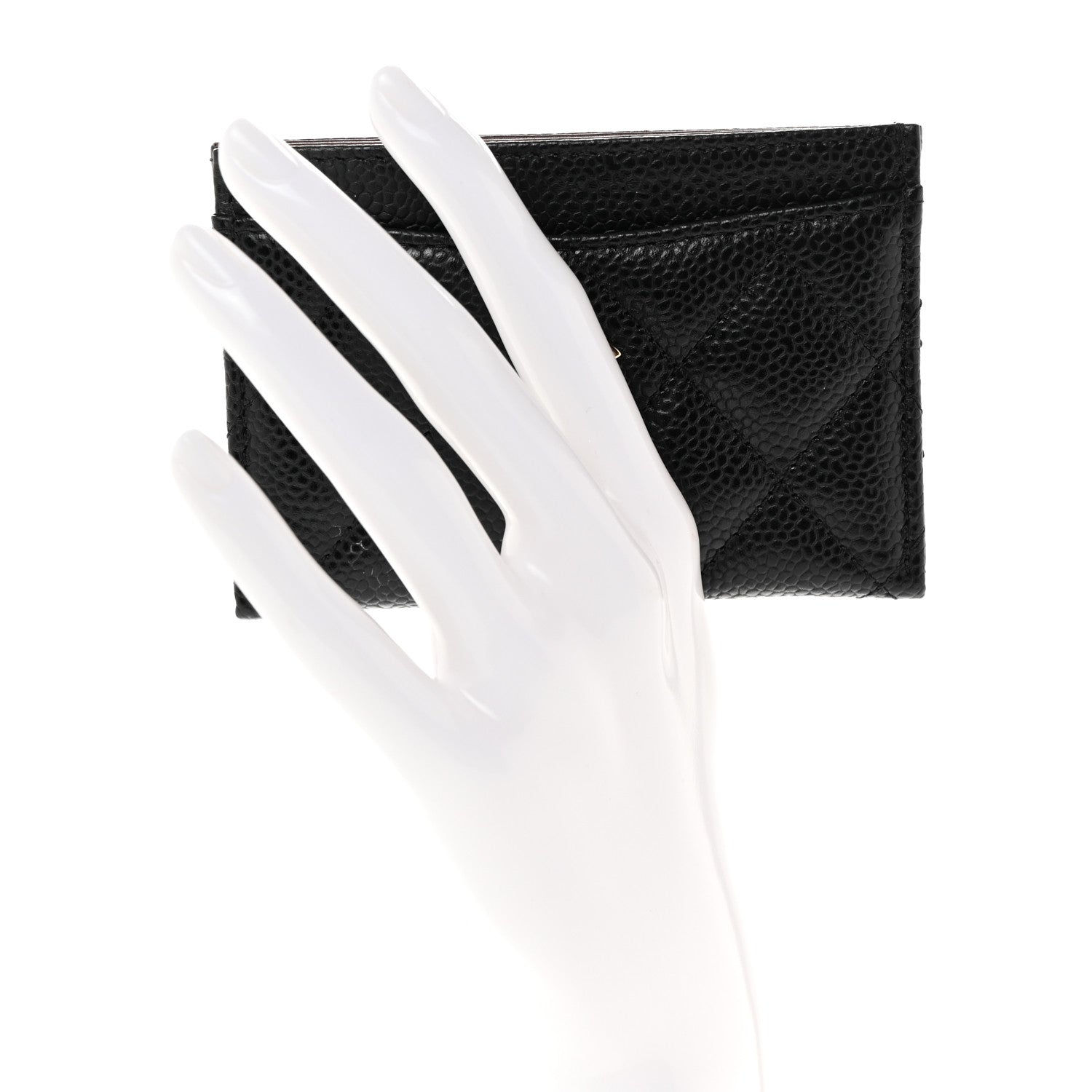 Chanel Caviar Quilted Card Holder Black 2 of 8