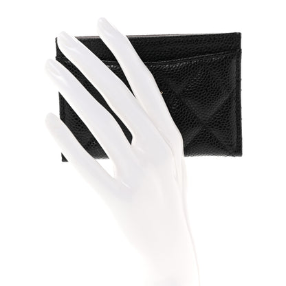 Chanel Caviar Quilted Card Holder Black 2 of 8