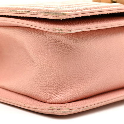 Chanel Caviar Quilted Small Boy Flap Pink 9 of 25