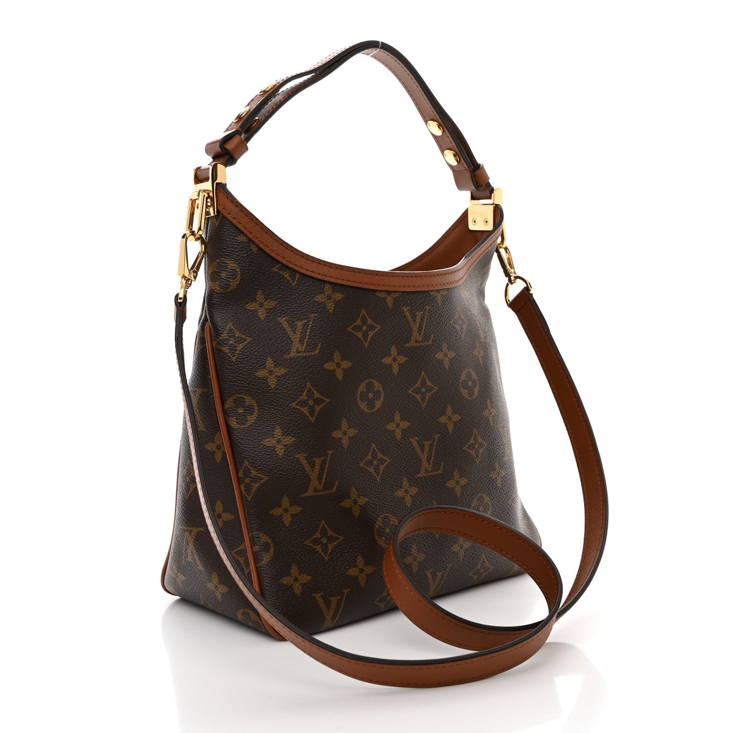 LOUIS VUITTON ドフィーヌホーボショルダー Louis Vuitton Reverse Monogram Dauphine Hobo PM 1415507 – FASHIONPHILE
