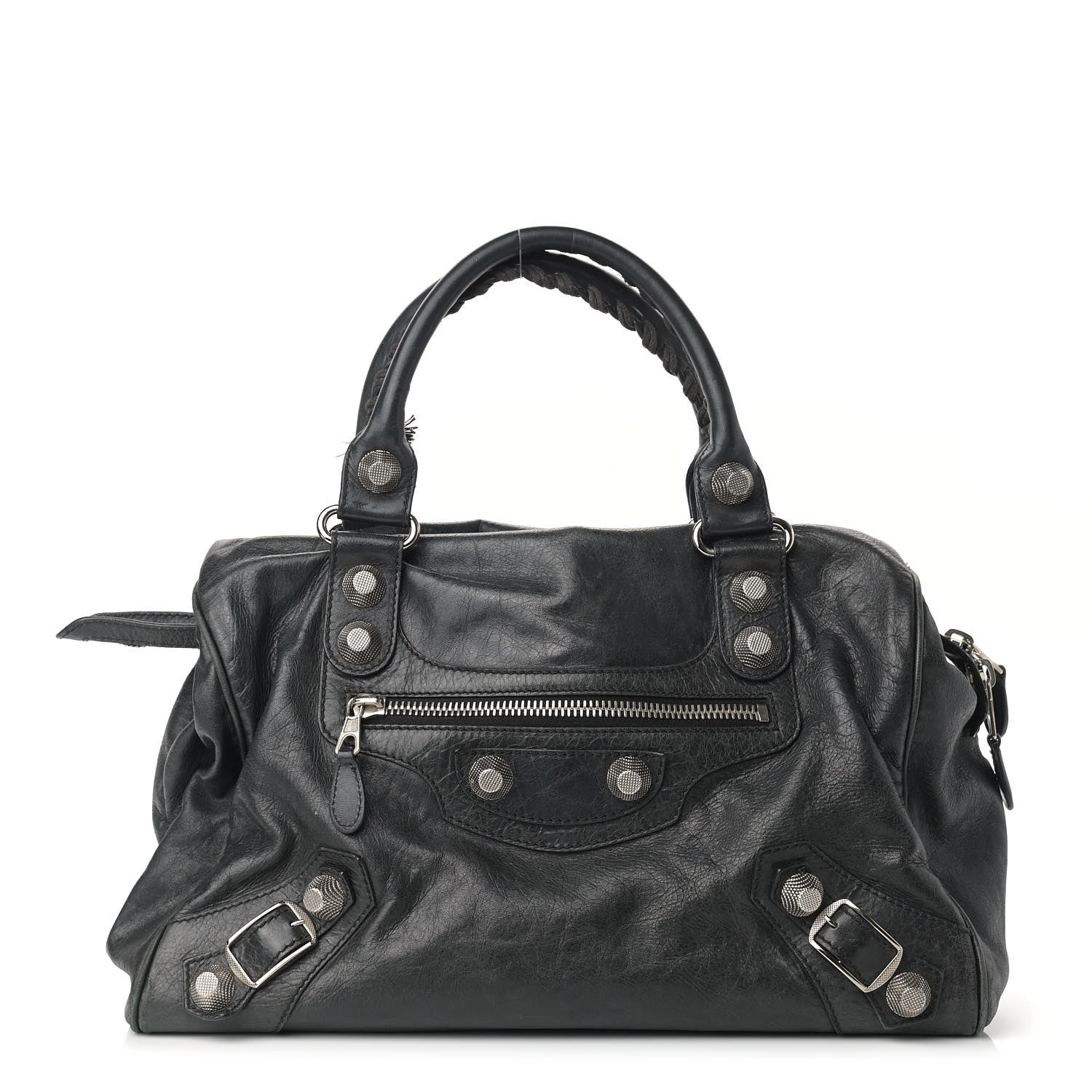 Balenciaga Agneau Giant 21 Silver Hardware Mid Day Black 1 of 13