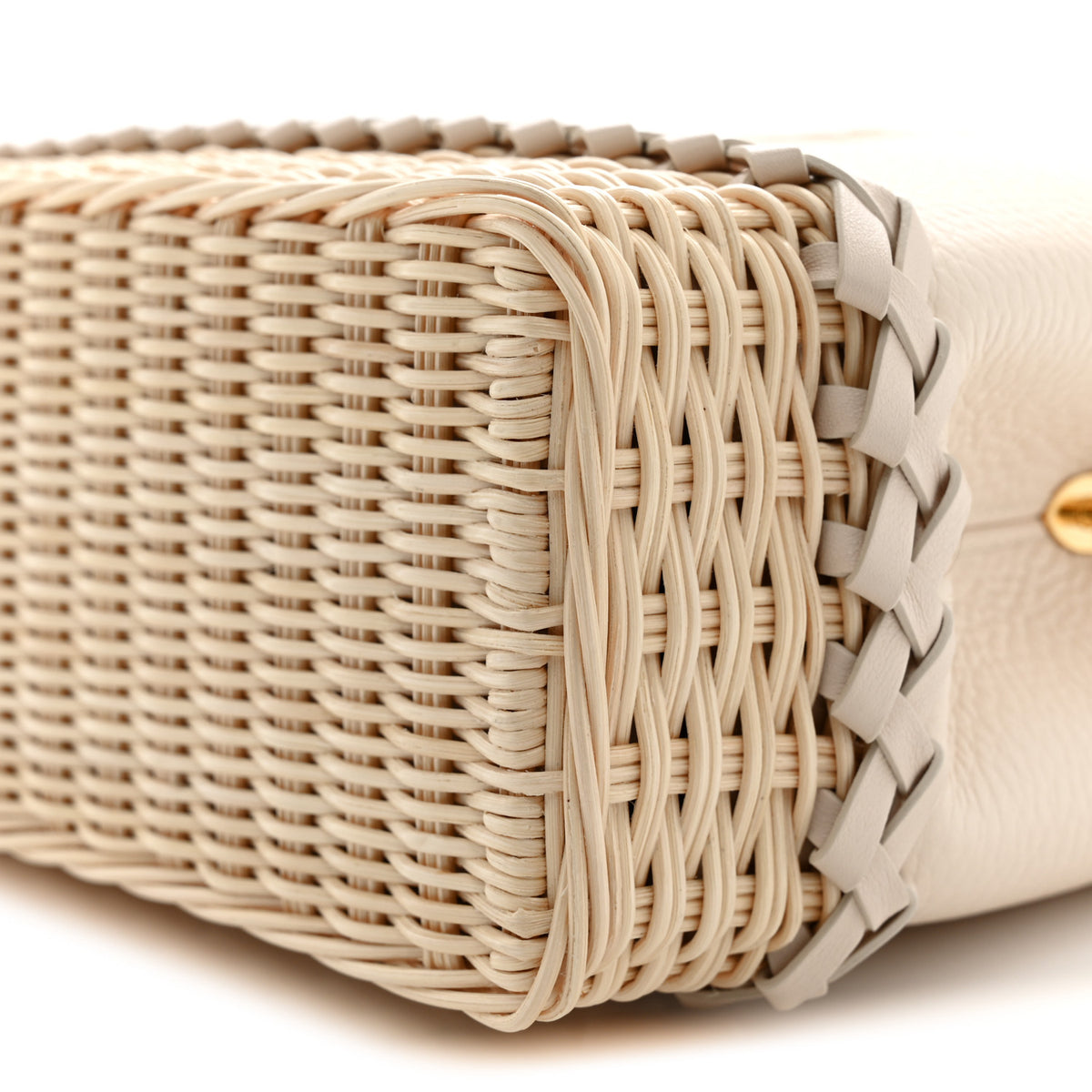Rattan Taurillon Capucines BB Vanilla