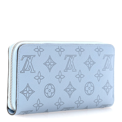 Louis Vuitton Mahina Zippy Wallet Blue Nuage 3 of 7
