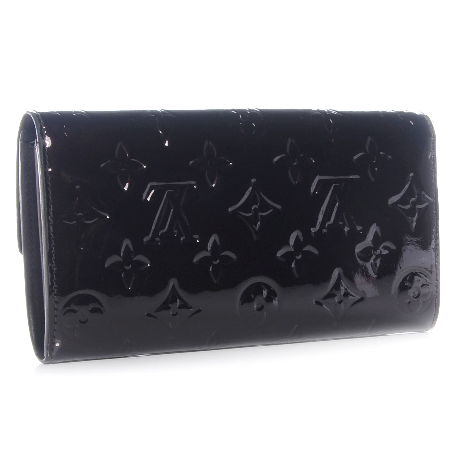 Louis Vuitton Vernis Sarah Wallet Amarante 3 of 9