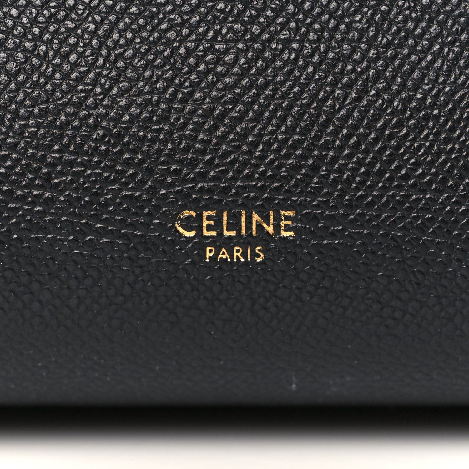 Celine Grained Calfskin Micro Belt Bag Black 6 of 9