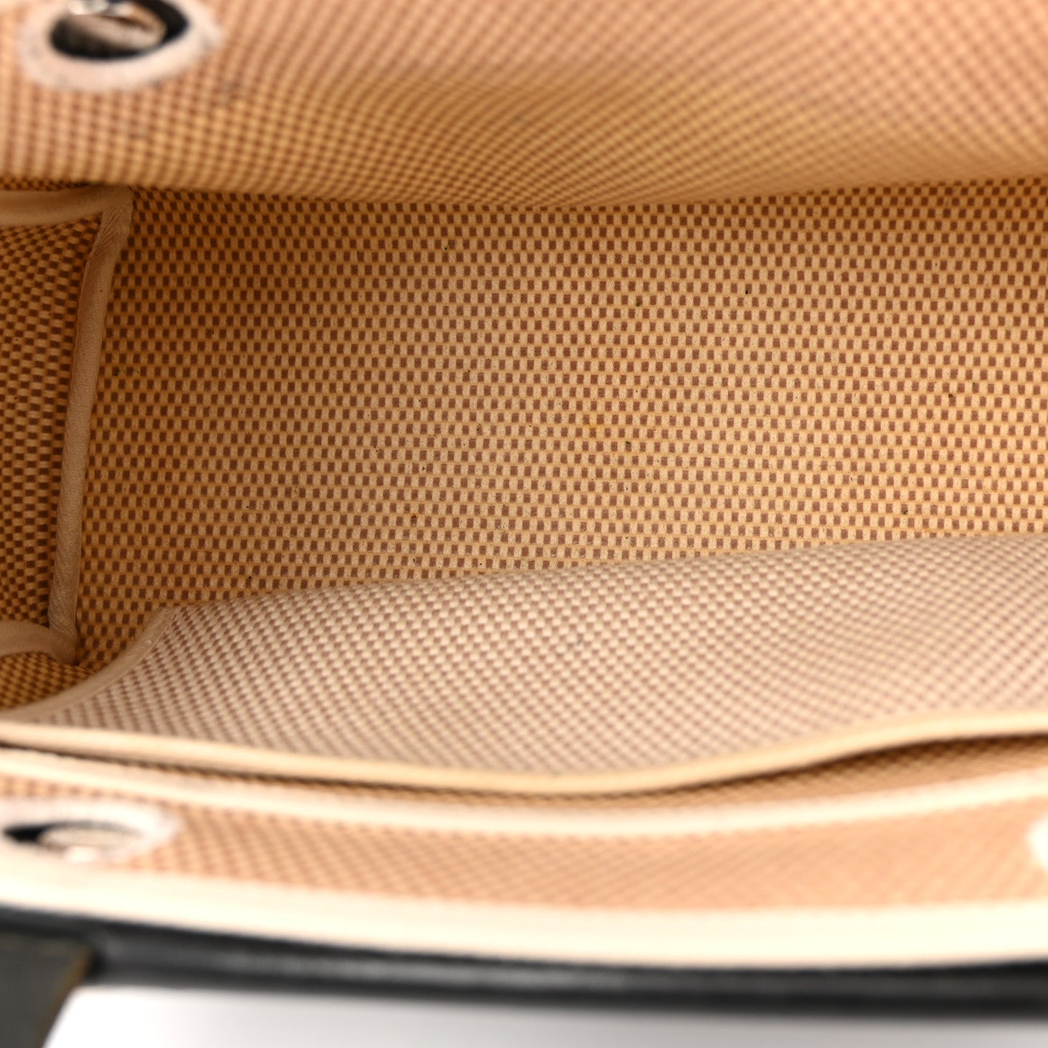 Hermes Toile Vache Hunter Herbag Cabas Black 5 of 14