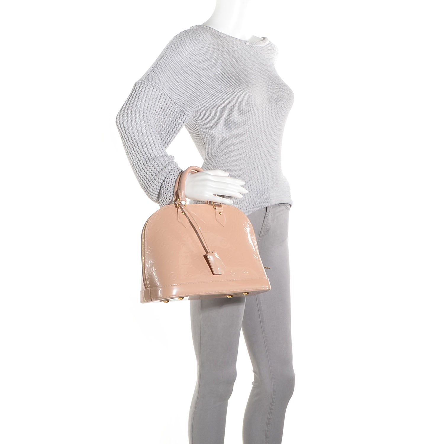 Louis Vuitton Vernis Alma PM Rose Florentin 2 of 7