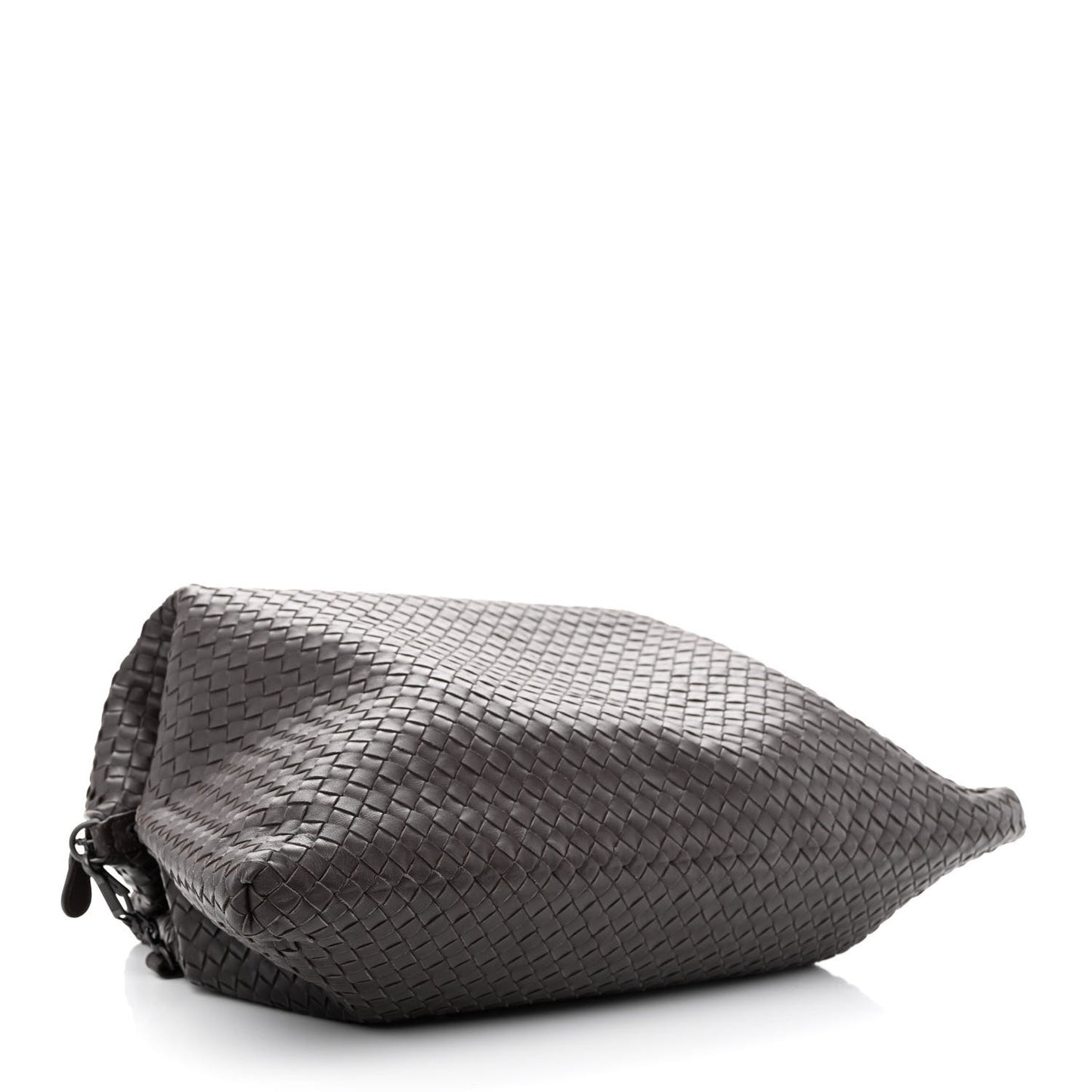 Nappa Intrecciato Maxi Convertible Tote Ebano