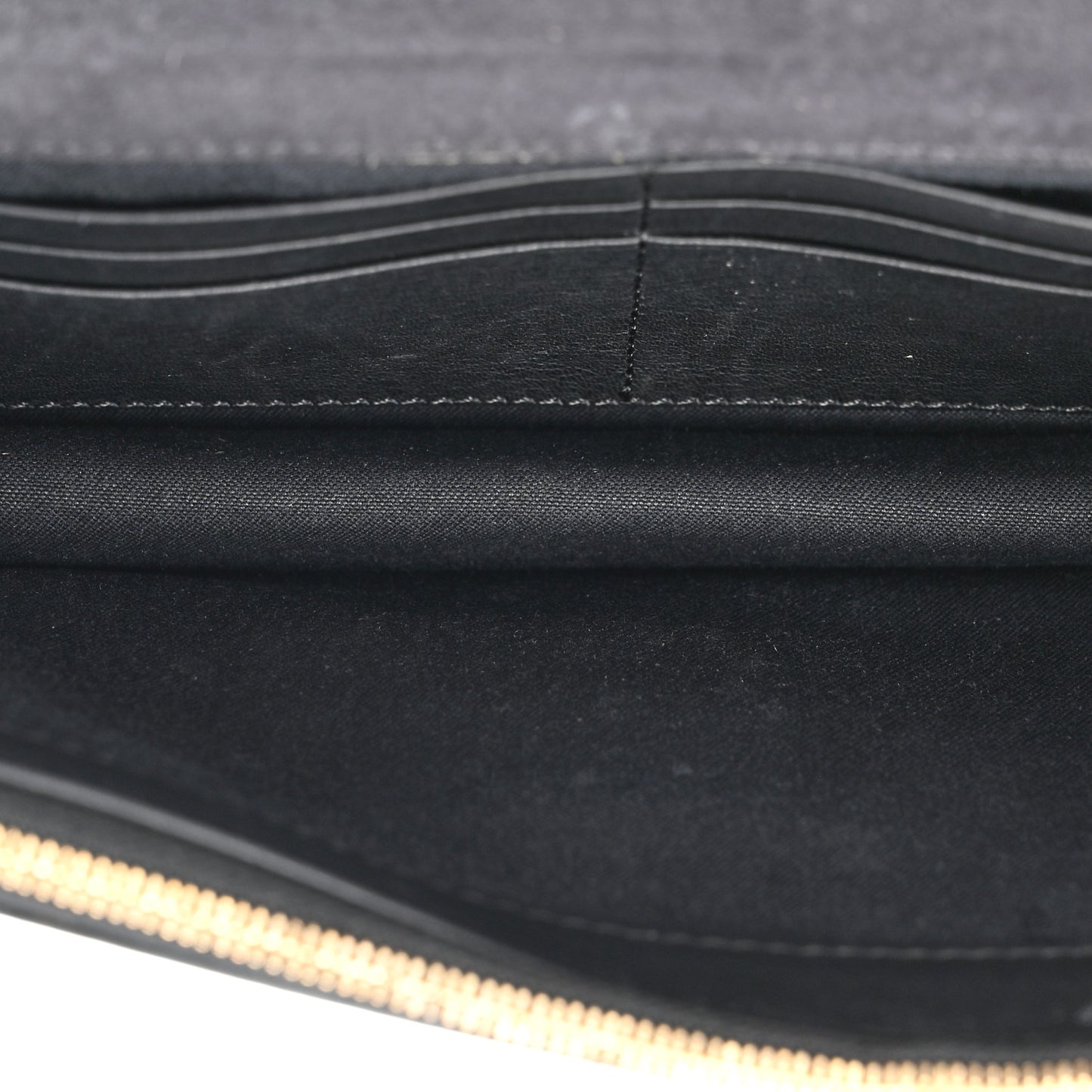 Vitello Flamingo Tube Wallet on Chain Black