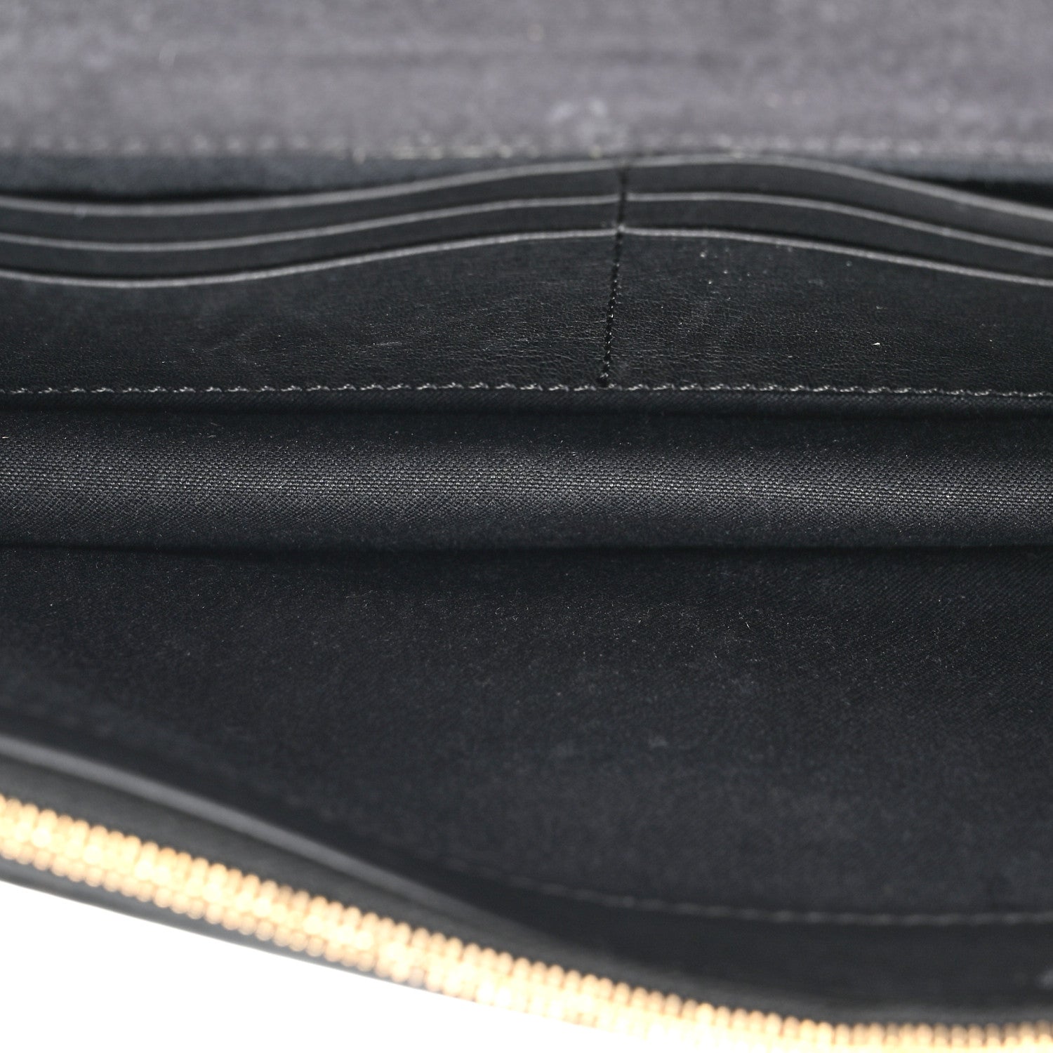 Fendi Vitello Flamingo Tube Wallet on Chain Black 5 of 14