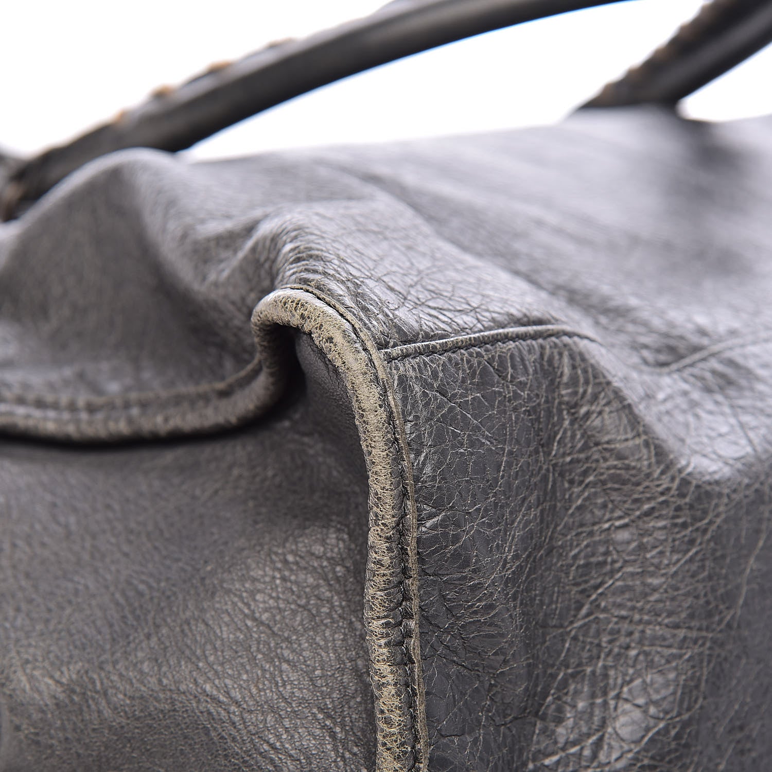 Balenciaga Agneau Classic Hardware Part Time Gris Tarmac 15 of 17