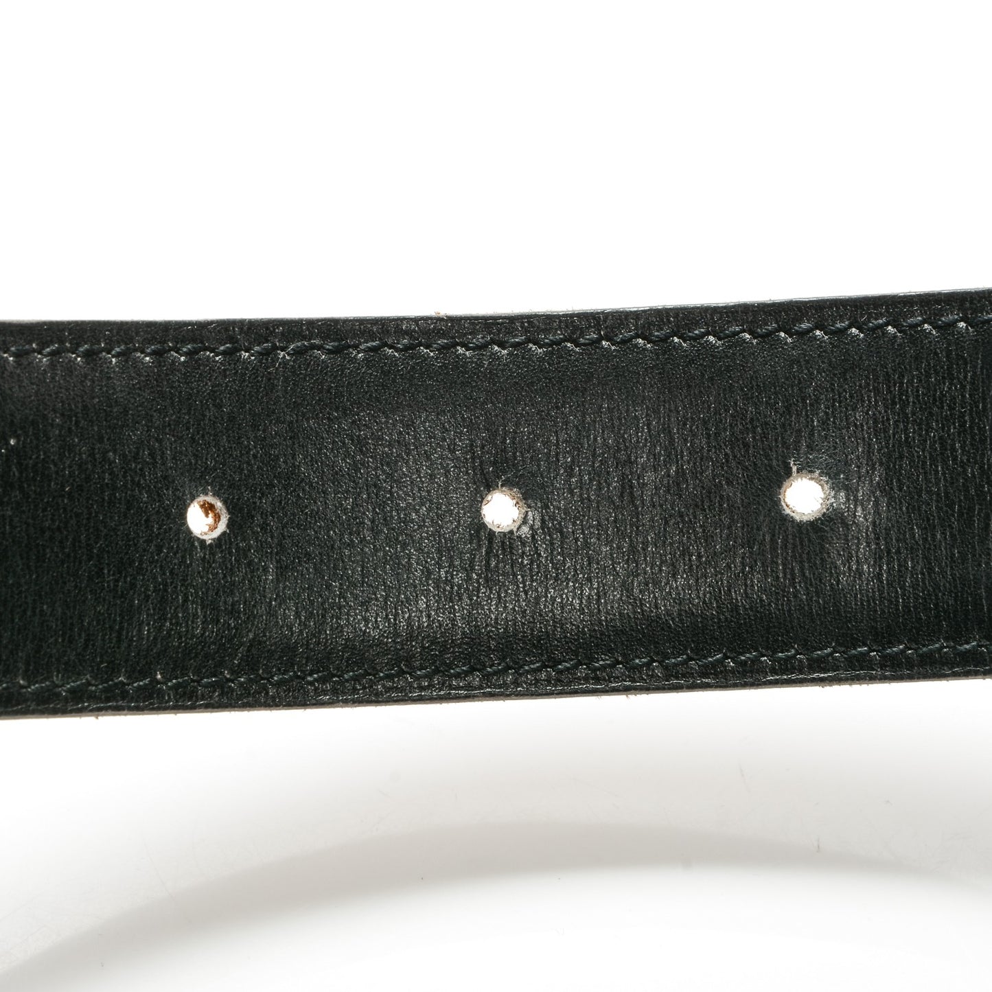 Epsom Box 32mm Belt Strap 78 Gold Black
