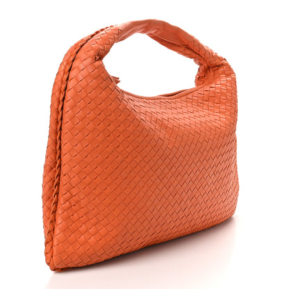 Bottega Veneta Nappa Intrecciato Large Veneta Hobo Orange 3 of 10