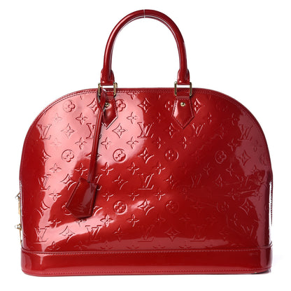Louis Vuitton Vernis Alma GM Pomme D'Amour 1 of 12
