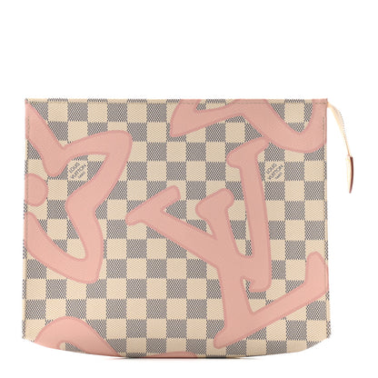 Louis Vuitton Damier Azur Tahitienne Toiletry Pouch 26 1 of 6