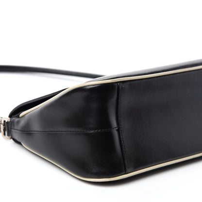 Prada Spazzolato Shoulder Bag Black 6 of 11