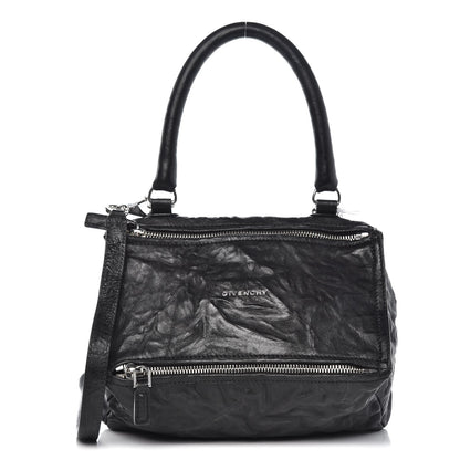 Givenchy Tumbled Sheepskin Small Pandora Black 1 of 8