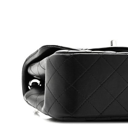 Chanel Lambskin Quilted Mini Square Flap Black 8 of 10