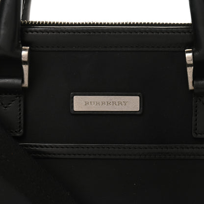 Burberry Nylon Calfskin Briefcase Black 6 of 11