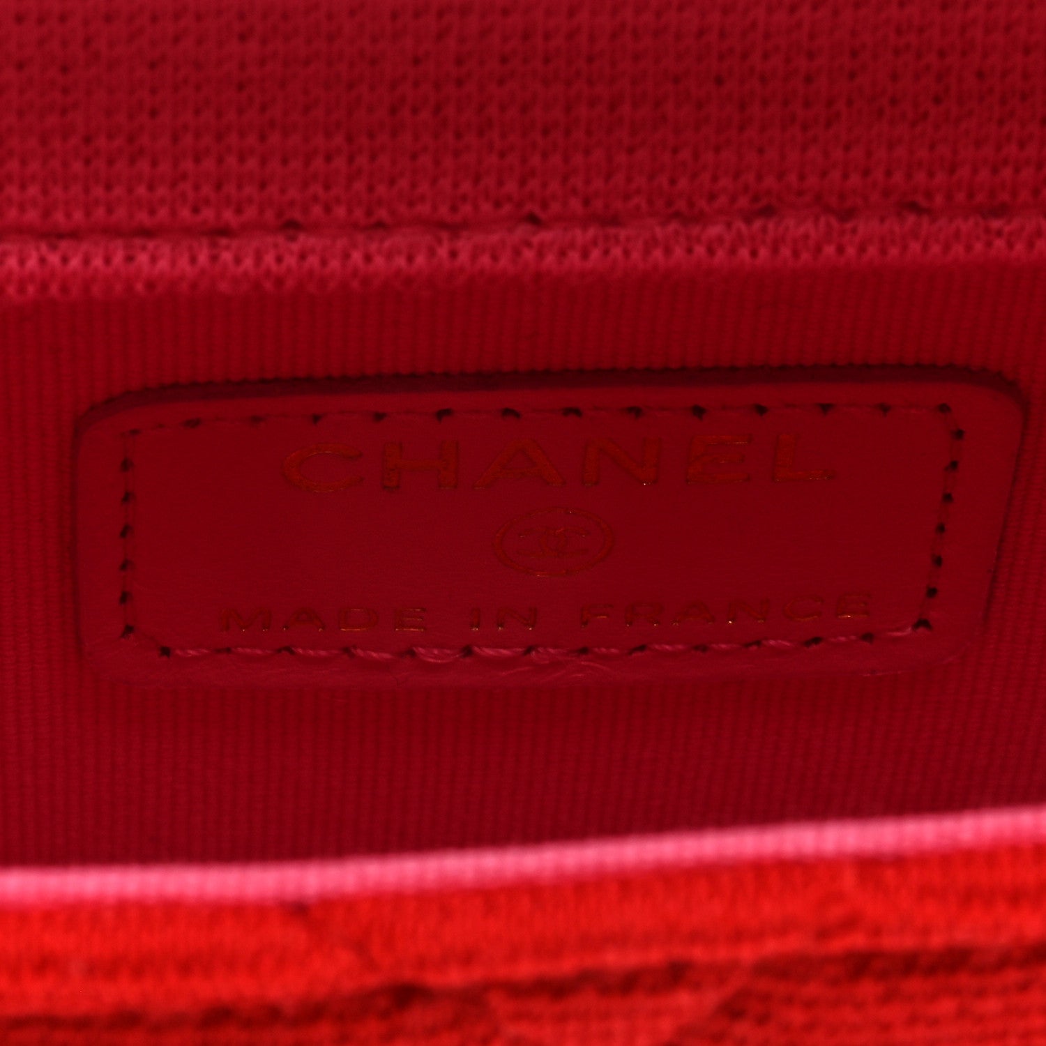 Chanel Jersey Quilted Micro Mini Flap Red 6 of 11