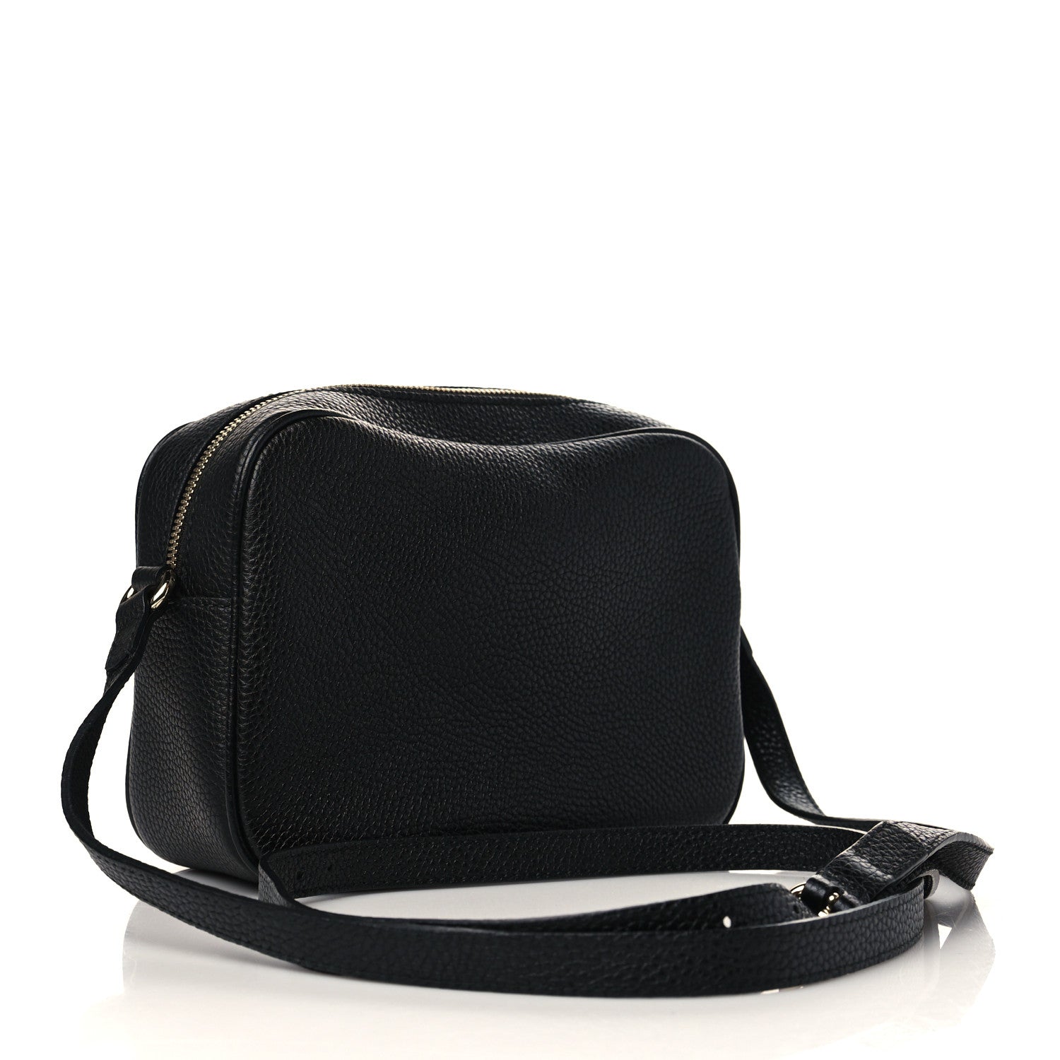 Gucci Pebbled Calfskin Small Soho Disco Bag Black 3 of 7