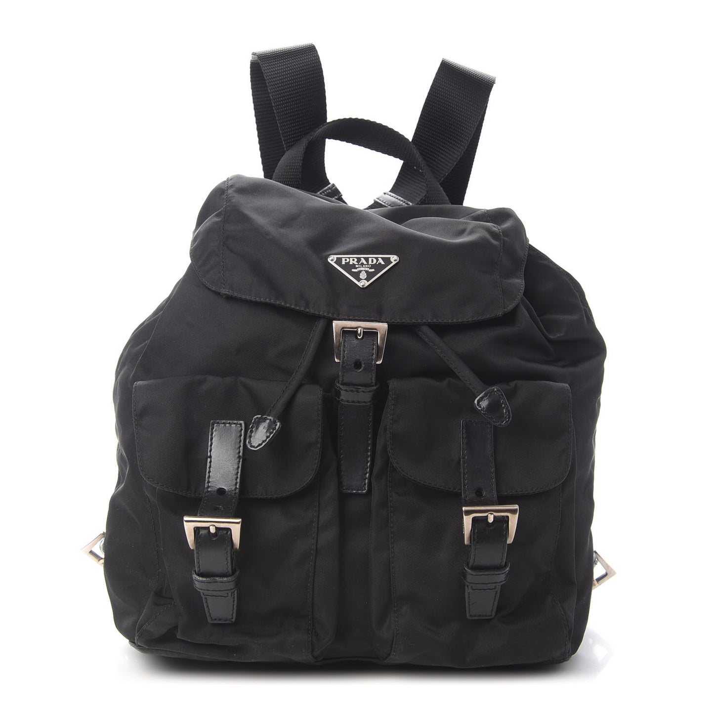 Tessuto Nylon Small Backpack Black