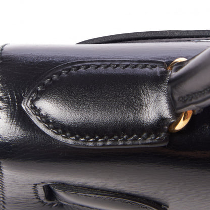 Hermes Box Kelly Sellier 28 Black 12 of 36