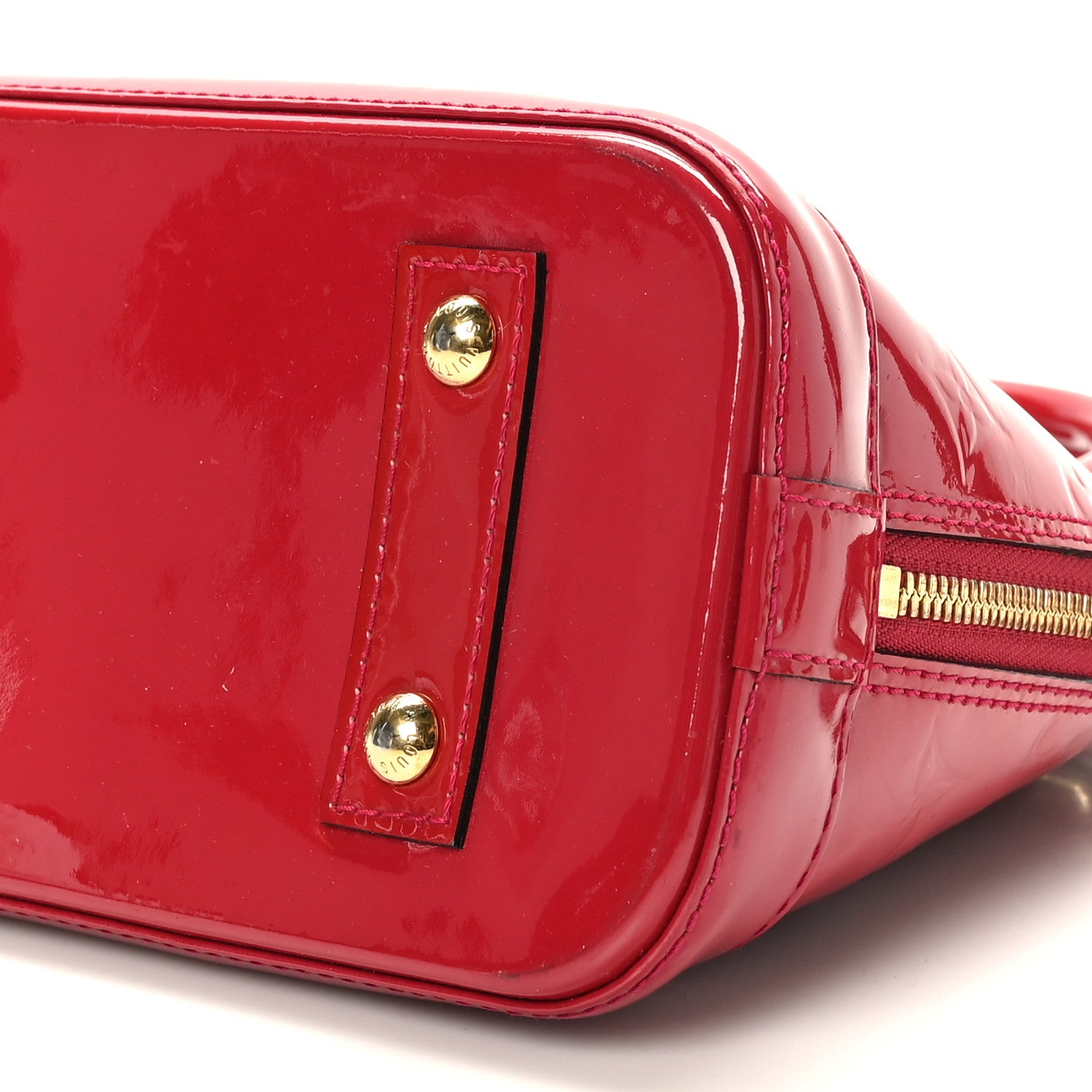 Louis Vuitton Vernis Alma BB Rose Indien 8 of 8