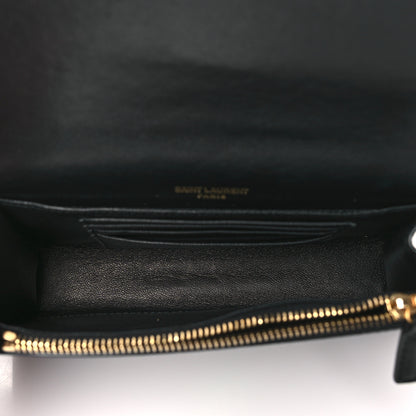 Saint Laurent Smooth Calfskin Monogram Kate Belt Bag Black 5 of 10