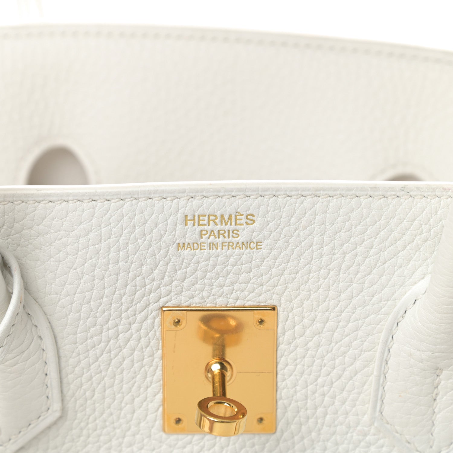 Hermes Togo Birkin 35 White 6 of 13