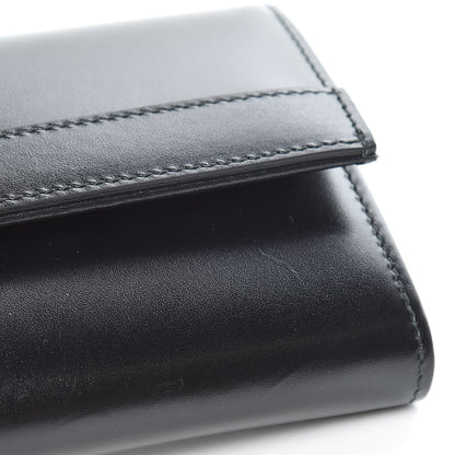 Gucci Calfskin Buckle Wallet Black 10 of 12