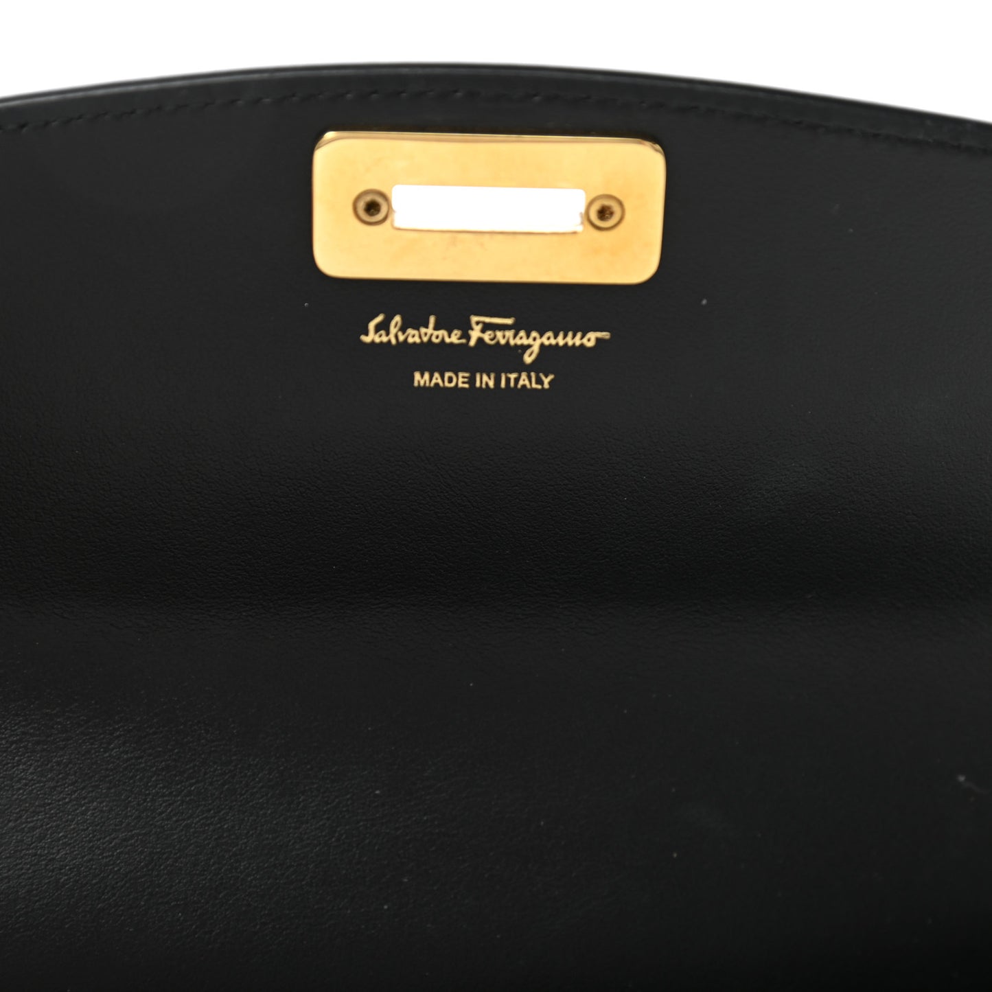 Grained Calfskin Gancini Wallet Caraway Seed