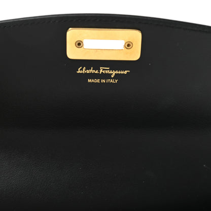 Salvatore Ferragamo Grained Calfskin Gancini Wallet Caraway Seed 6 of 9