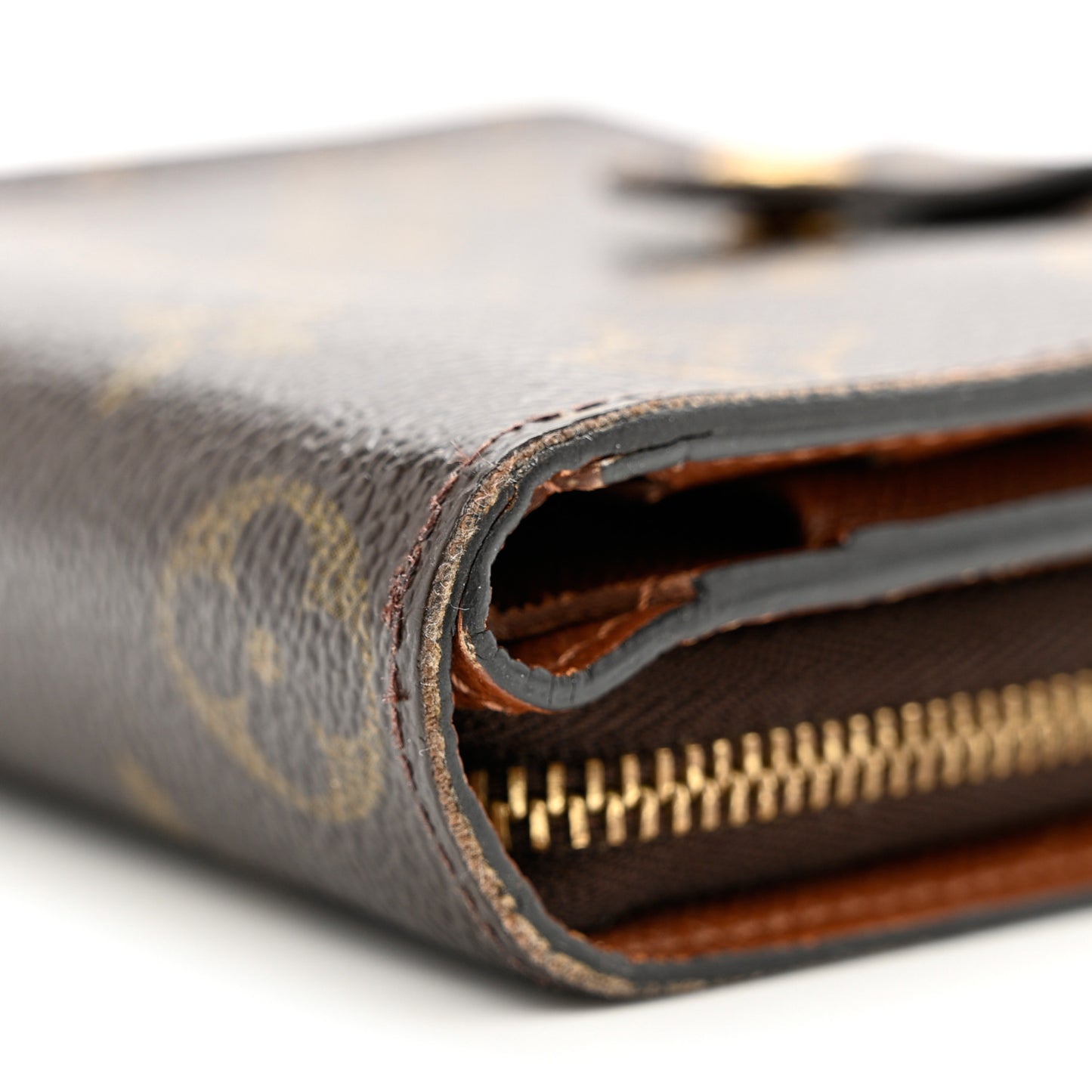 Monogram Compact Zippe Zipped Wallet