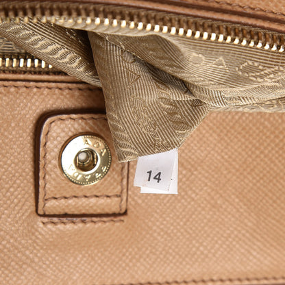 Prada Saffiano Shoulder Bag Noisette 8 of 19