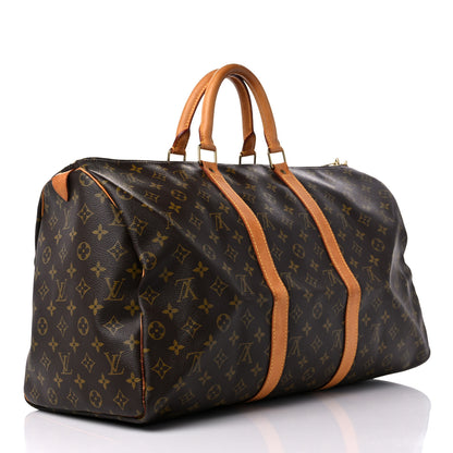 Louis Vuitton Monogram Keepall 50 3 of 17