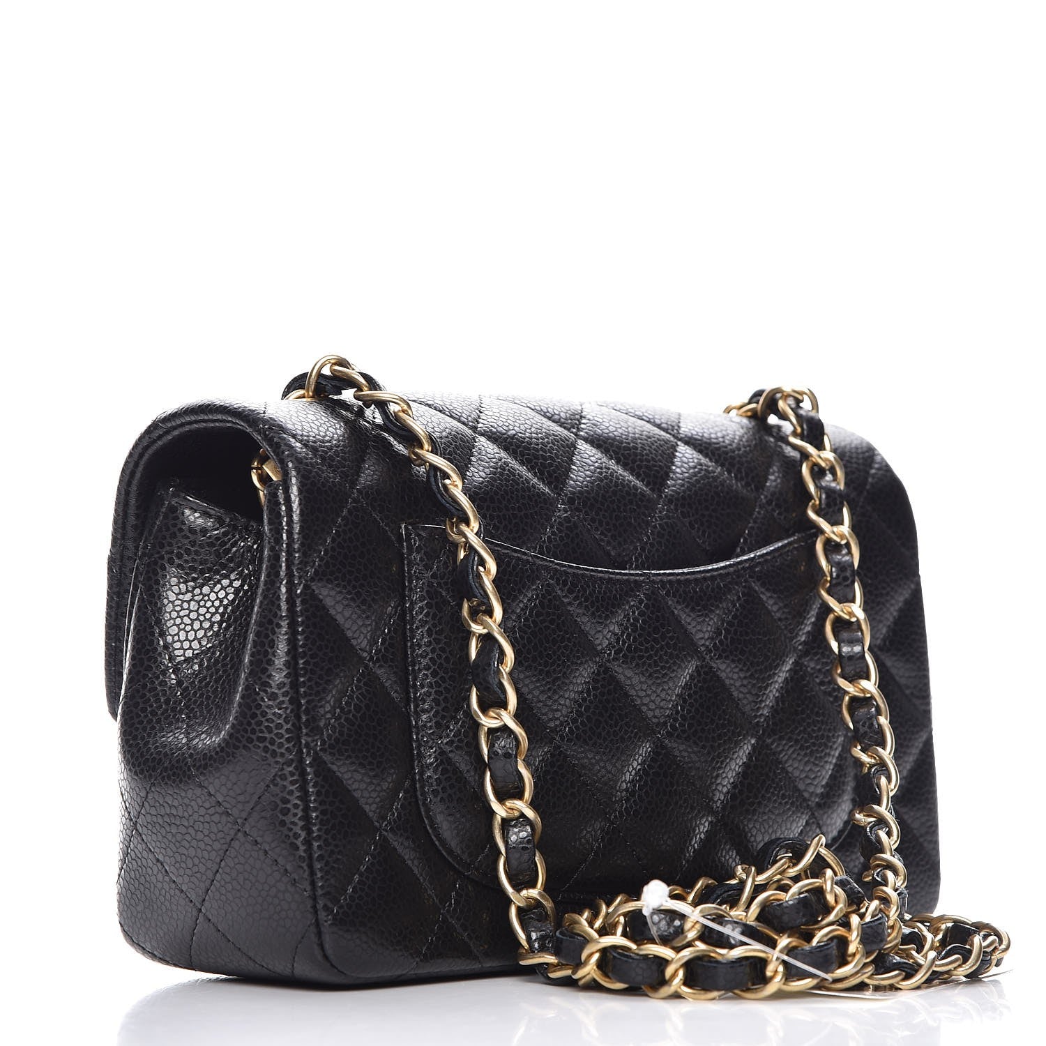Chanel Caviar Quilted Mini Rectangular Flap Black 3 of 8