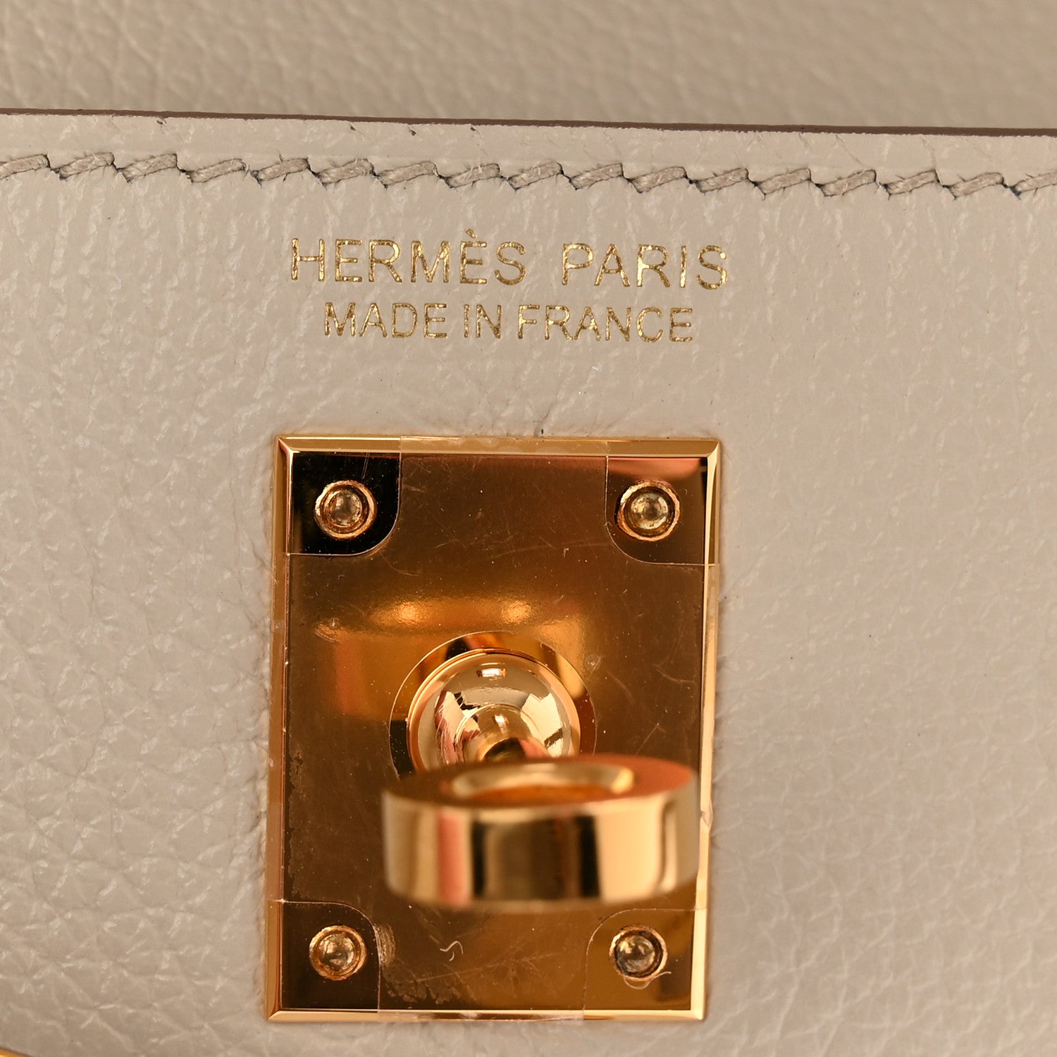 Hermes Evercolor Kelly Danse II Belt Bag Beton 7 of 12