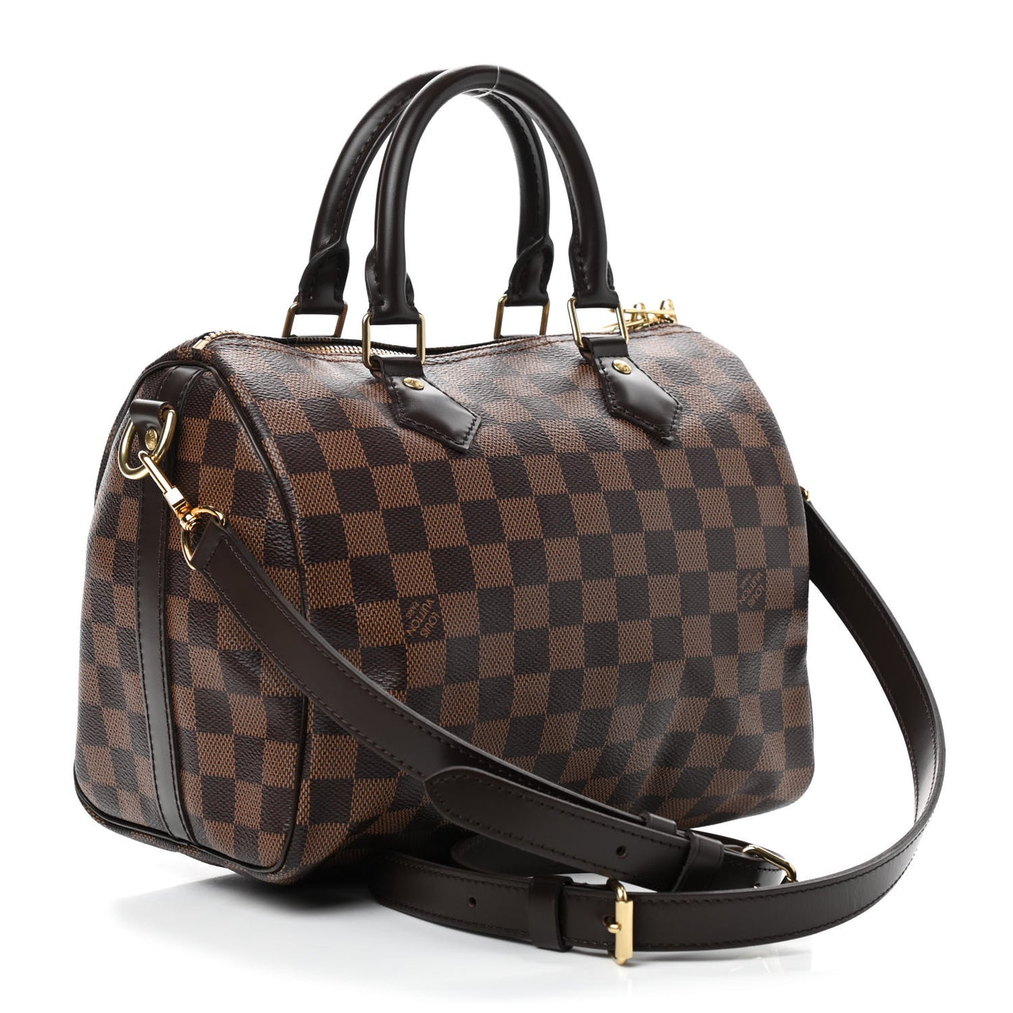 Damier Ebene Speedy Bandouliere 25