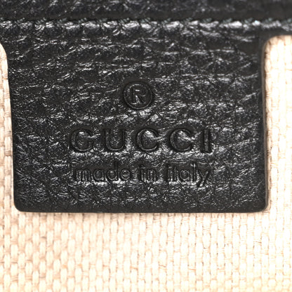 Gucci Pebbled Calfskin Medium Soho Flap Crossbody Black 6 of 10