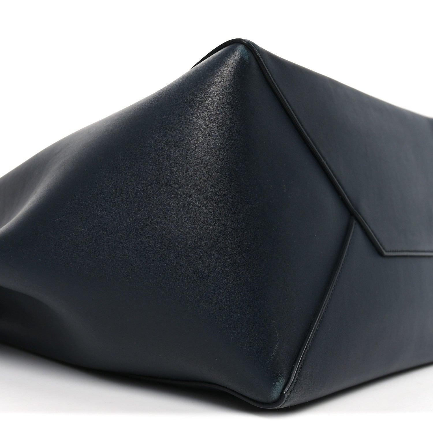 Celine Smooth Calfskin Small Tassel Cabas Phantom Black 8 of 9