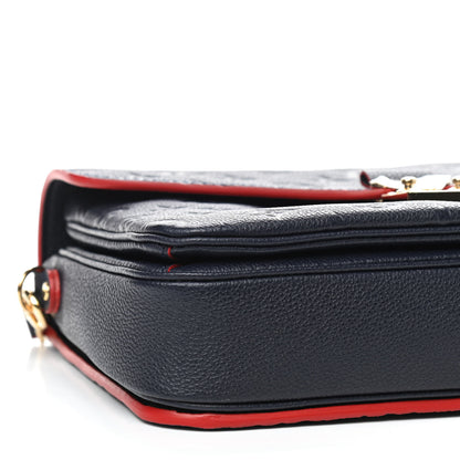 Louis Vuitton Empreinte Pochette Metis Marine Rouge 6 of 8