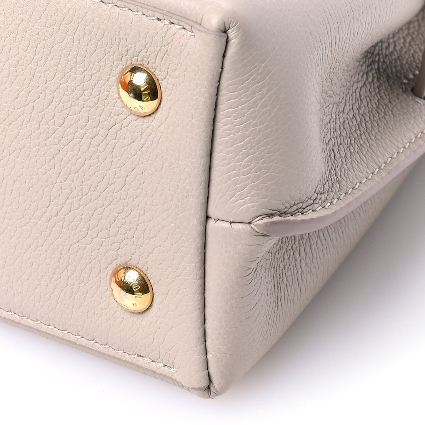 Soft Calfskin Mini Lockme Ever Greige