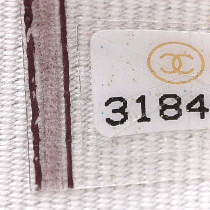 Chanel Caviar Quilted Flap Card Holder On Chain White 6 of 7